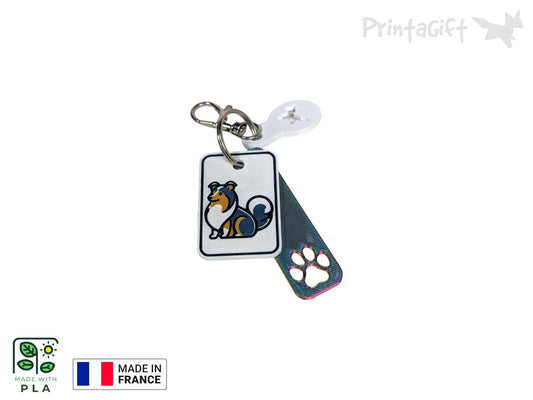 Porte clé collection Chien: BORDER COLLEY