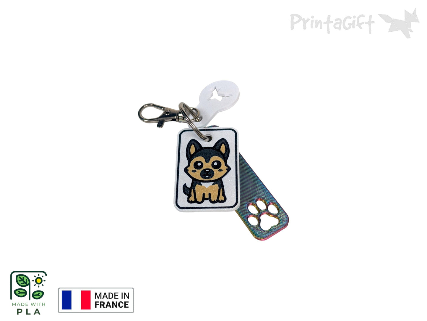 Porte clé collection Chien: BERGER ALLEMAND