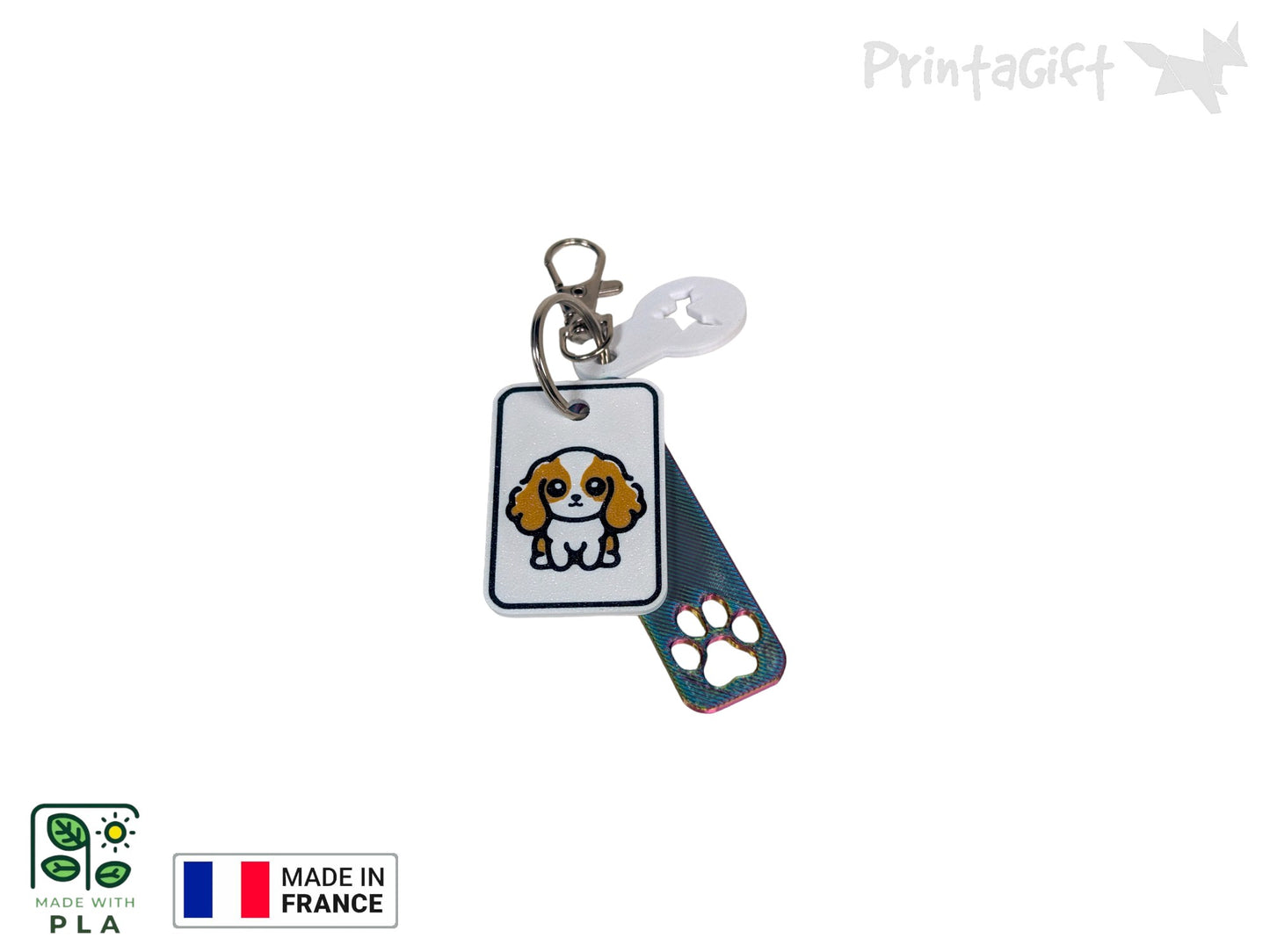 Porte clé collection Chien: CAVALIER KING CHARLES