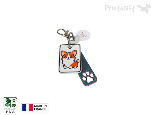 Porte clé collection Chien: CORGI