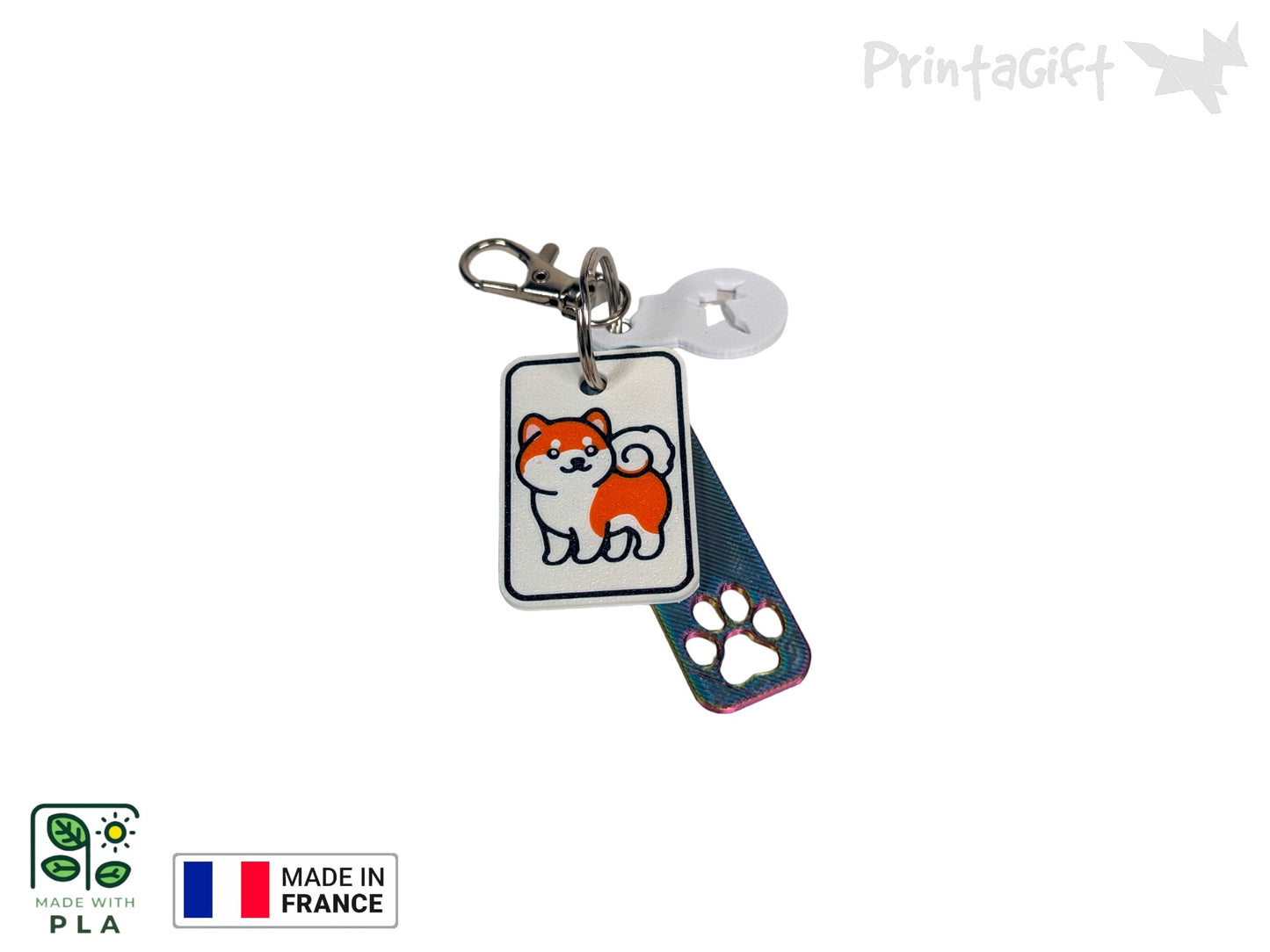 Porte clé collection Chien: SHIBA INU