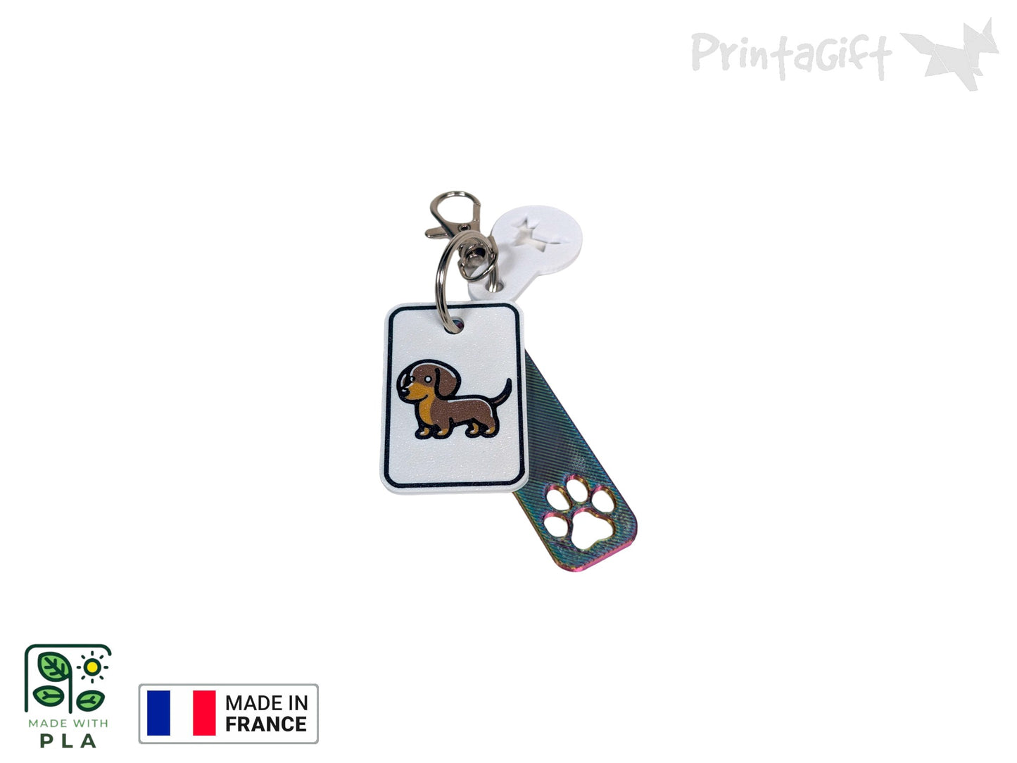 Porte clé collection Chien: TECKEL