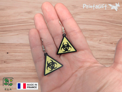 Boucle d'oreille risque biochimique