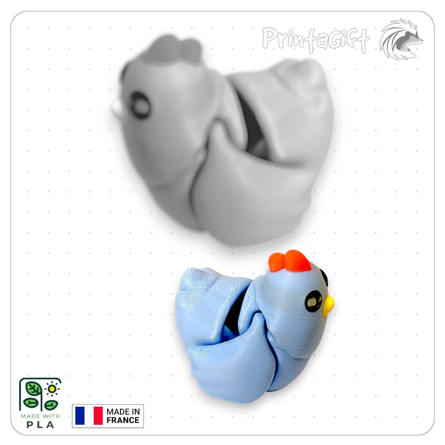 Ptit poulet bleu