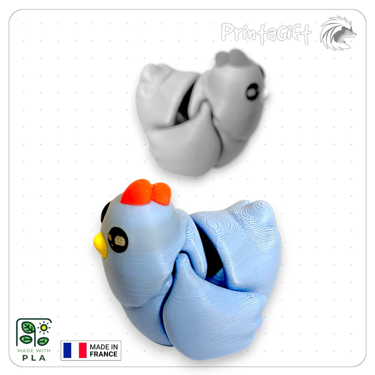 Ptit poulet bleu