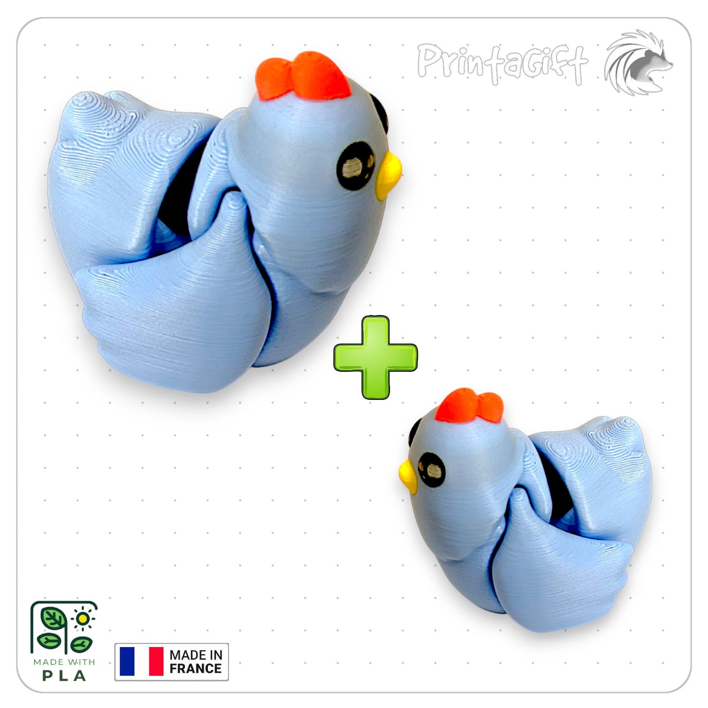 Ptit poulet bleu