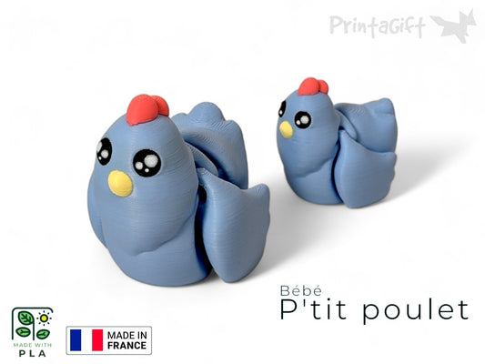 Ptit poulet bleu